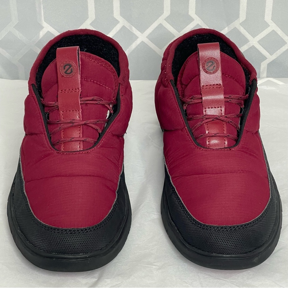Cole Haan Zerogrand Biking Red Quilted Slip-On Sneaker Men’s Size 10.5 M